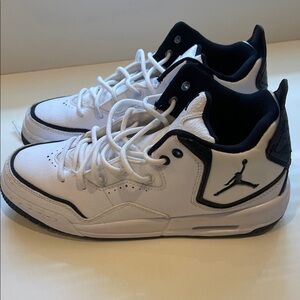 Jordan Kids' White and Black Sneakers